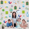 48Pcs Science Cutouts Science Bulletin Board Decorations, Science Lab Accents