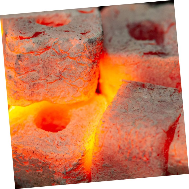 BESPORTBLE Outdoor Charcoal 500g Bamboo Charcoal Tablets Heating Fire Charcoal