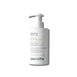 Sensilis Retinol Body Treatment, Firming & Moisturising Body Lotion with Retinyl Palmitate, Smoothing, Brightening & Wrinkle Reducing, for Sensitive Skin - 200ml