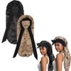 Gorro Satén Dormir Pack Gorros Nocturnos Ajustables Cabello Rizado Rasta
