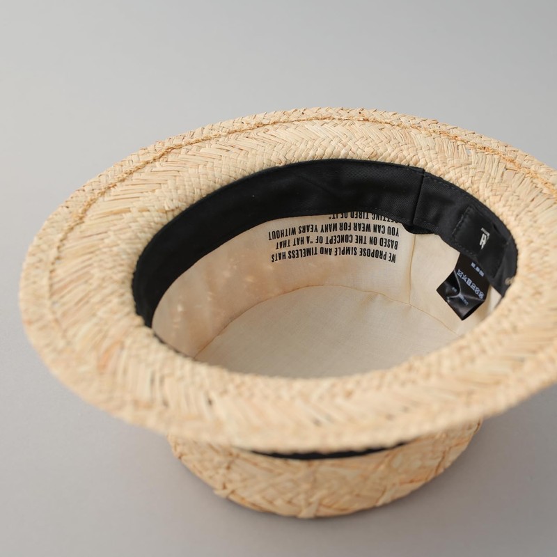 LEK HATTER RAFFIA BOATER HAT RH-200 Men's Raffia Hat, Cankan