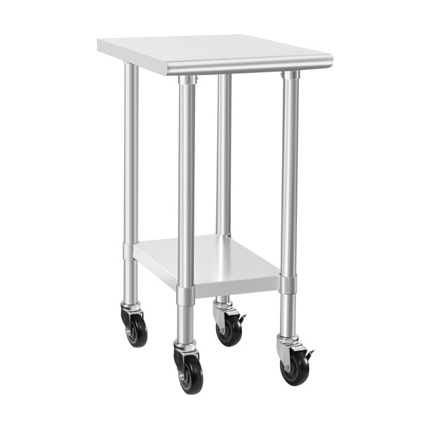 HARDURA Stainless Steel Commercial Table Prep & Work Table with