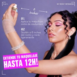 Fijador De Maquillaje Larga Duracin Matte Finish 100ml                                                                                                