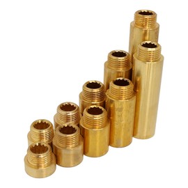 Tap Extension 1/2 Inch, Brass, Connector Extension, Fitting, Thread Fitting