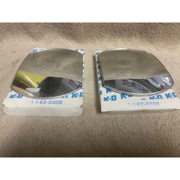 K-D LAMP CO. (2)NOS K-D LAMP COMPANY 62-0308 CONVEX MIRROR