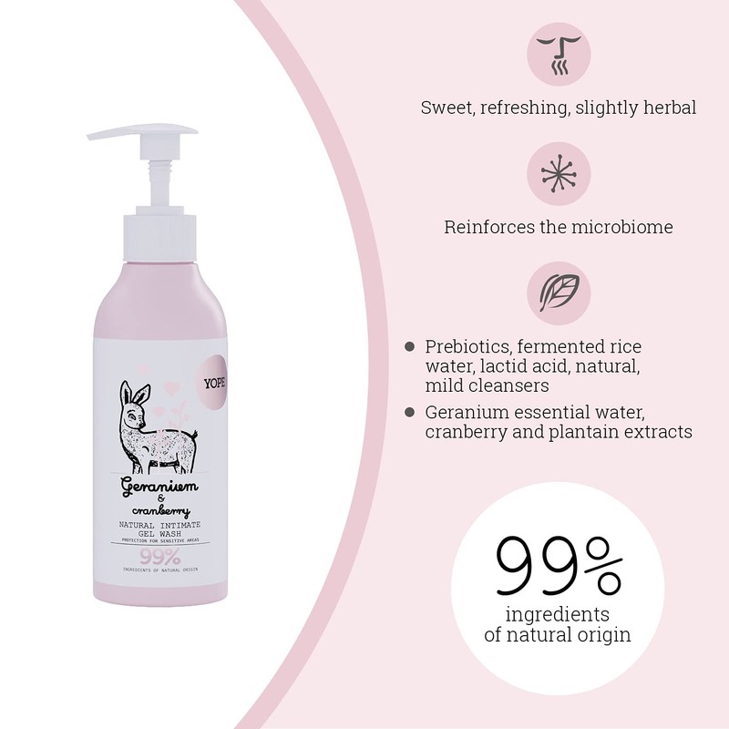 YOPE Natural Body Soap, Gel Wash, 10.1 fl oz (300