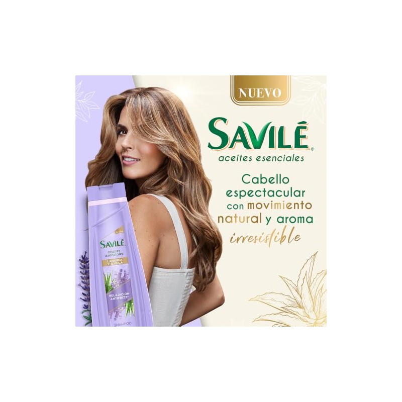 Shampoo Aceite Escencial Lavanda 700 Savile