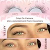 Goddvenus Lash Clusters Wispy 9-14mm Eyelash Clusters Natural DIY Cluster