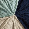 Bedsure Fleece Throw Blanket for Sofa - Soft Checkered Single