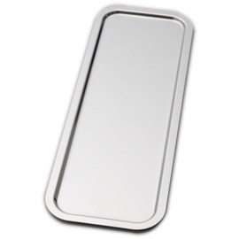 Ernest A-77670 Tsubame Sanjo Tray (Lid), 1/2 Slim Size, 18-8 Stainless Steel (Cook Hakadoru Stainless Steel Tray), Popular Brand of Major Restaurants