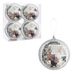 ZHANYIGY 4Pcs Christmas Balls Ornaments for Xmas Tree - Shatterproof