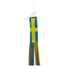 Unbranded Sweden Flag Windsock 5ft Long Shiny Poly Windsock /