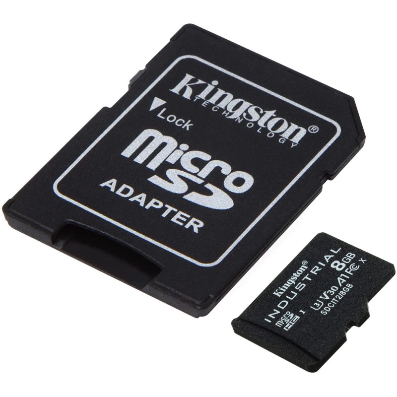 Kingston Industrial 8GB MicroSD Card for Extreme Temperatures Xray &