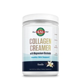 Kal Collagen Creamer with Magnesium Glycinate, 8 oz – Vanilla Flavor Dietary Supplement for Skin, Joint & Bone Support by Springtok Healthcare