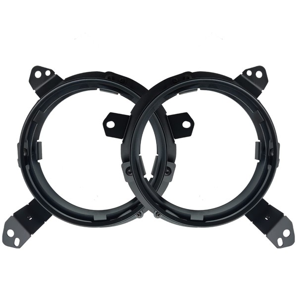 HARPUOU JL Round LED Headlight Mounting Bracket 9 inch Omni-directional