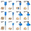 Router Bits Set 1/4" Inch Shank Tungsten Carbide Router Bits