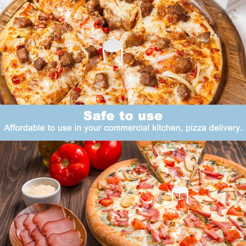 CertBuy 500 Pack Pizza Saver Stand 1 1/2" Pizza Savers