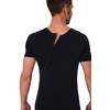 Normann Care 64612 Short-Sleeved Nursing Bodysuit Unisex with Diagonal Zip