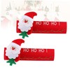 BUGUUYO Christmas Fridge Door Handle Covers 2pcs Decorative Handle Protectors
