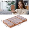 FYY FYY Daily Pill Organizer,7 Compartments Portable Pill Case Travel