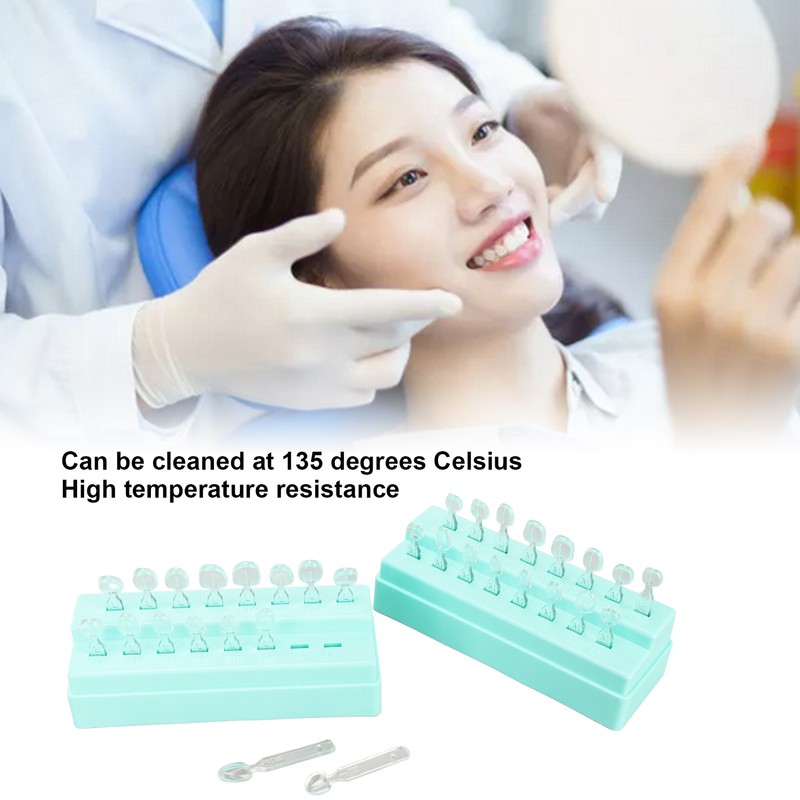 32pcs Dental Veneers Mould Set Different Shapes Heat Resistance Front