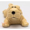 Porcelain Figurine of the Shar Pei Dog