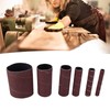 6Pcs Spindle Sander Sleeves, 120 Grit Sanding Sleeves for Oscillating