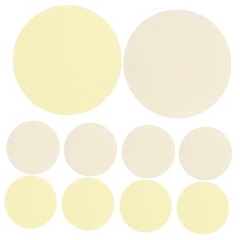 Operitacx Acrylic Double Sided Tape for Small Yellow Base 24pcs Round Stickers Strong Adhesion