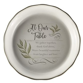 Cathedral Art at Our Table Pie Plate, One Size, Multi