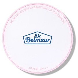 Dr. Belmeur Advanced Oil Paper Vegan Tone-Up Sun Cushion SPF50+ PA+++, 13g, 1 piece / 닥터벨머 어드밴스드 오일페이퍼 비건 톤업 선쿠션 SPF50+ PA+++, 13g, 1개