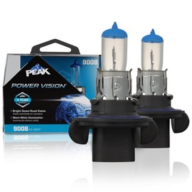 PEAK Power Vision Automotive High Performance 9008/H13 65/55W Headlights (2 Pack)