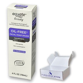 Beauty Oil Free Moisturizer- for Face Care of Sensitive Skin, Fragrance Free, 4 fl oz (Pack of 1), Boxed By Fusion Shop Store