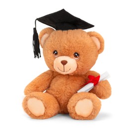 Deluxe Paws Gift Teddy Bears for Special Occassions, 100% Recycled (Graduation Bear)