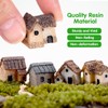 KITANDOVE 16pcs Micro Garden Miniature Ornaments Box Garden Miniature Village