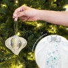 ESQUIMAL Esferas Navideñas de Cristal, 6 Piezas de 10 cm.