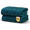 Rapport Home 2-Pack Versailles Jacquard Hand Towels | 50x85cm 100%