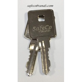 SafeCo Brands - Trimark RV Entry Compartment Door Lock Replacement Key Codes TM500 Thru TM513 2-Keys (TM500)