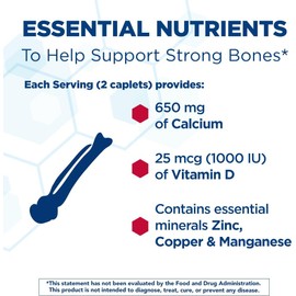 Citracal Maximum Plus Calcium Supplement - Calcium Citrate with Vitamin D3, Zinc, & Essential Minerals for Bone Health Support, Ages 12+, 180 Count (Packaging May Vary)