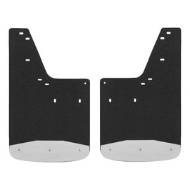 LUVERNE 250230 Front or Rear 12 x 20-Inch Textured Rubber Mud Guards Black Inch Inch Select Dodge Ram 1500, 2500, 3500