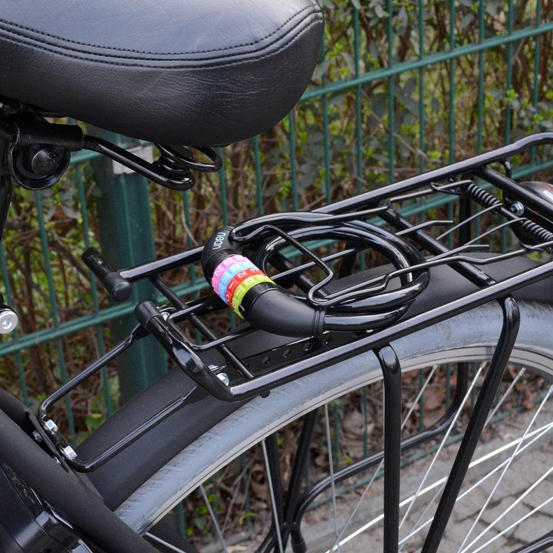Nean children's-bicycle-cable-lock, number code combination lock in colourful design, 10