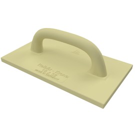 Kronen Hansa Reibfix-Krone PU Grating Board for Masons and Tilers (Plastic Grating Board for Smoothing, Grating and Leveling Plasters, Long Life, Thickness 15 mm, 320 x 180 mm)