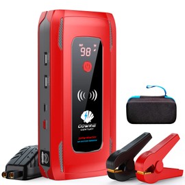 COWRIE CENTURY Portable Car Jump Starter – Powerful Battery Jump Box for Car Battery, Portable Jump Starter for Car, Car Battery Charger & Noco Jump Starter