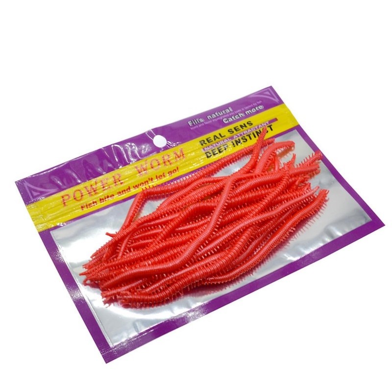 Fishing Lures Soft Bait Set, 3 Pack (10pcs/Pack) Sea Worms,