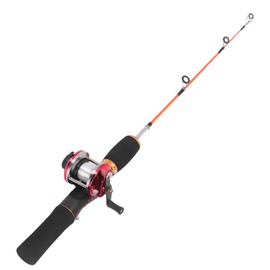 Asixxsix Fishing Rod and Reel Combo, and Sensitive Portable 56cm Winter Ice Fishing Rod with Own Line, Ice Fishing Gear for Fresh Freshwater Catfish Bass Fishing