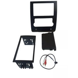 Scosche Car Radio Stereo Single Din Black Dash Kit Panel for 2008-2013 Nissan Titan