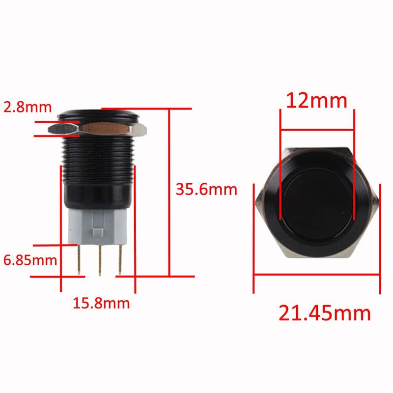 ESUPPORT 16mm 12V 3A Car Blue LED Light Angel Eye