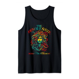 Medusa The Female Gaze Petrify The Patriarchy Tank Top