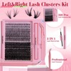320PCS Cluster Lashes Kit - Lash Clusters Eyelashes Individual Kit