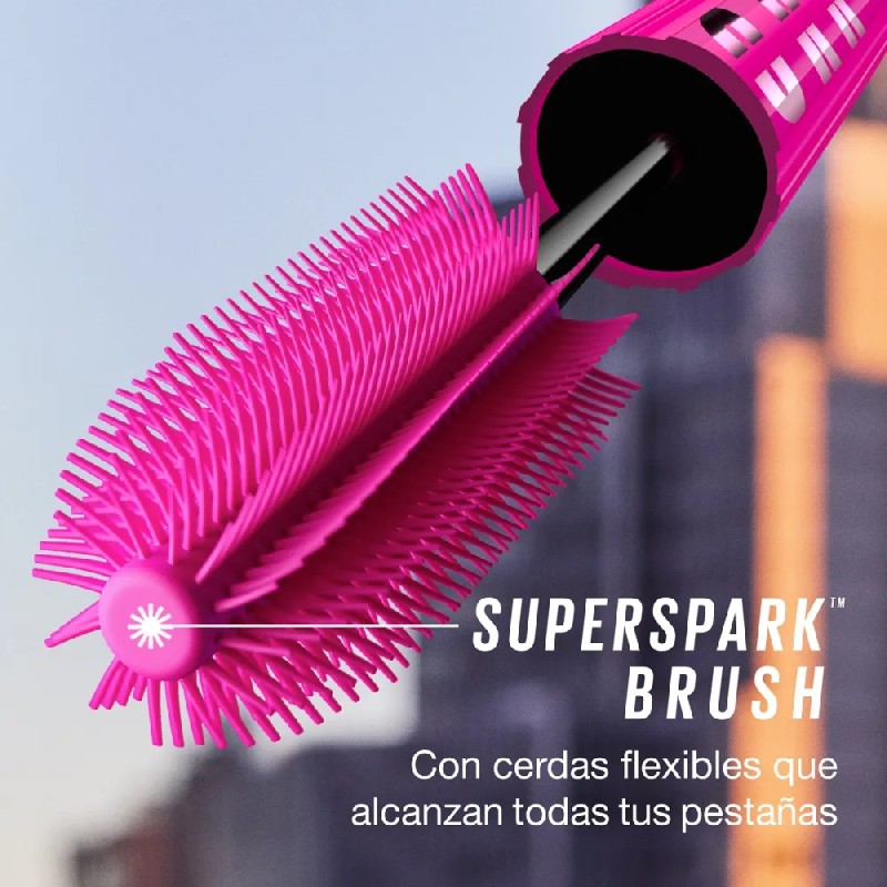 Mascara de Pestañas Maybelline Lash Sensational Firework Efecto Chispeante Lavable