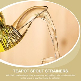 ULTECHNOVO 20Pcs Stainless Steel Teapot Filters Fine Mesh Strainers for Loose Tea Tea Pot Accessories Easy to Clean and Store